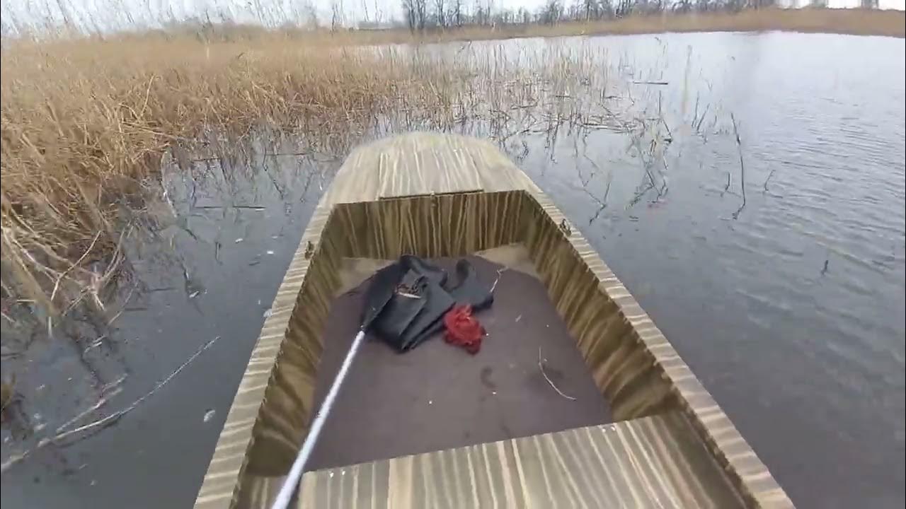 Лодка 4м Мотор 20ка лончин - YouTube