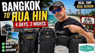 Bangkok To Hua Hin By Bus | My Weekend Travel Setup (bagsmart Faro)