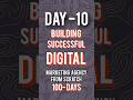 Day10: Launching My Digital Marketing Agency Website 🚀 #100DaysChallenge #minivlog #launching #vlog