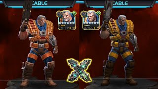 MCOC: Cable Damage Comparison (Before and After Buff)