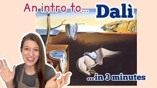 Salvador Dalí & Surrealism | 3 Minute Crash Course for kids, teens & teachers