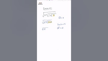 A Trick to Simplify Nested Radicals in 30 Seconds