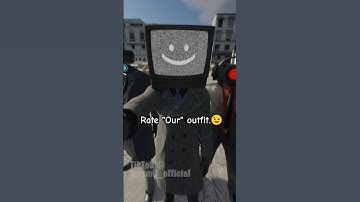 Rate Our Fit [TV Man, Dark Speakerman, Plungerman] #skibiditoilet #shorts