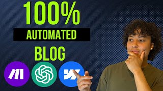 How to Create an AI-Powered Automated Blog (EASY)