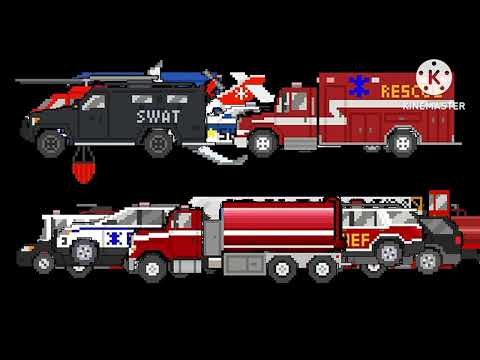 Emergency Vehicles 1,2,3,4,5