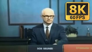 New Station Switches To Color For The First Time 1967 8K 60 Fps