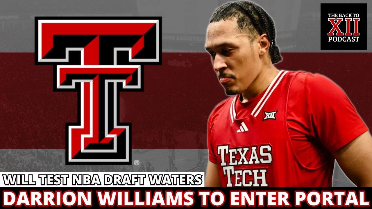 Darrion Rauth NEWS: Darrion Williams To Enter The Transfer Portal - YouTube