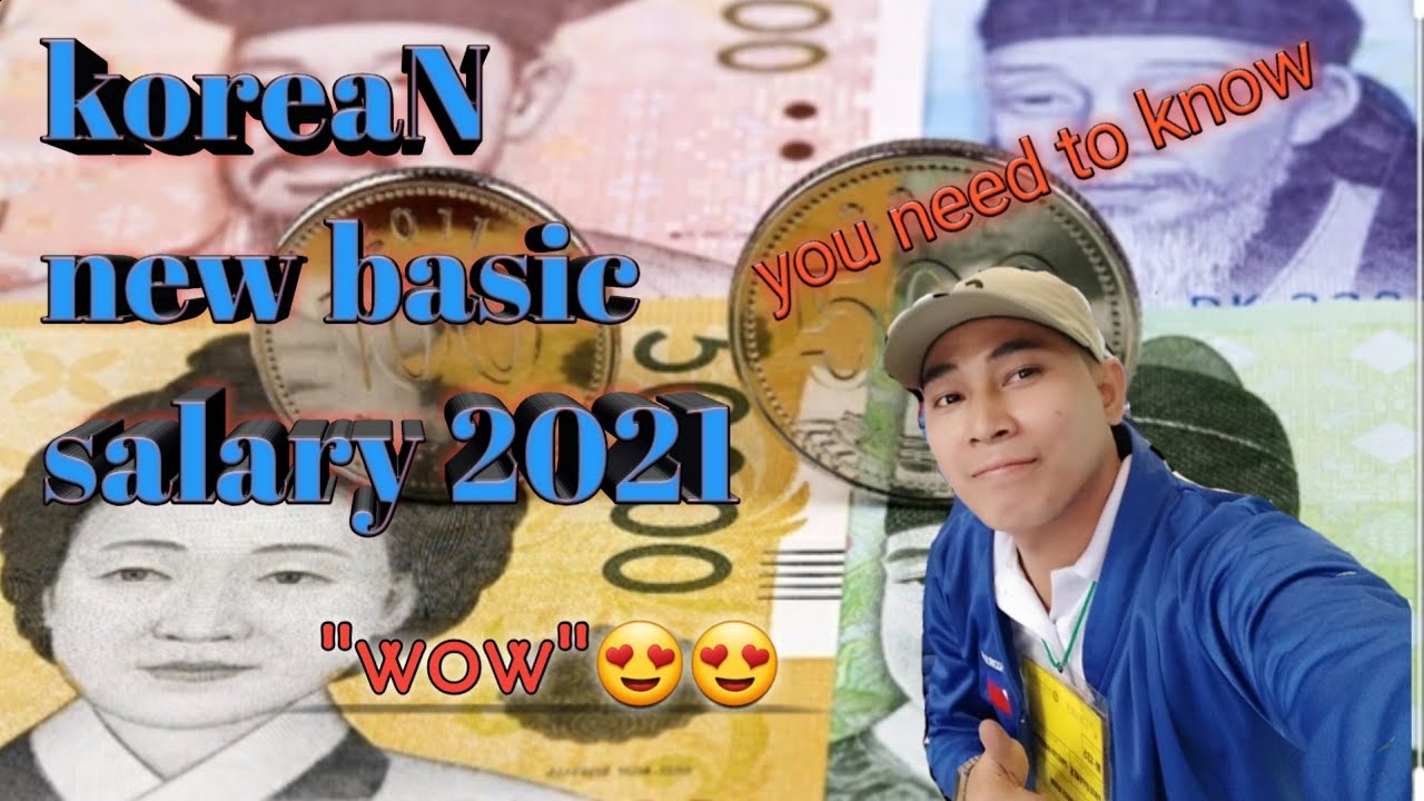 2021 minimum wages in south Korea.. Latest update.. #koreaN Life #