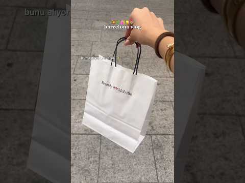 Barcelona #makeup #skincare #sephora #haul #unboxing #trend #fyp #summer #travel #barcelona #shop