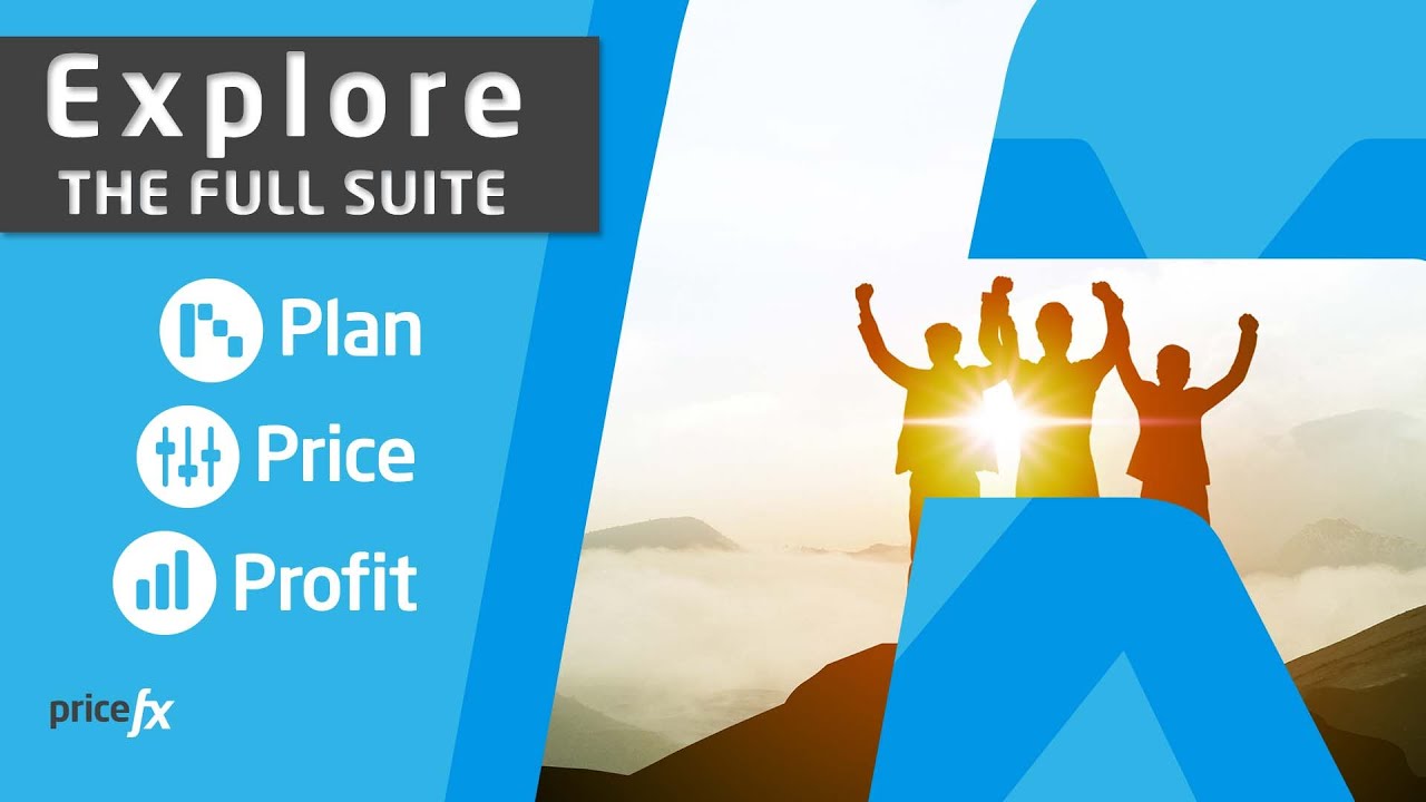Explore the full suite of Plan, Price, Profit