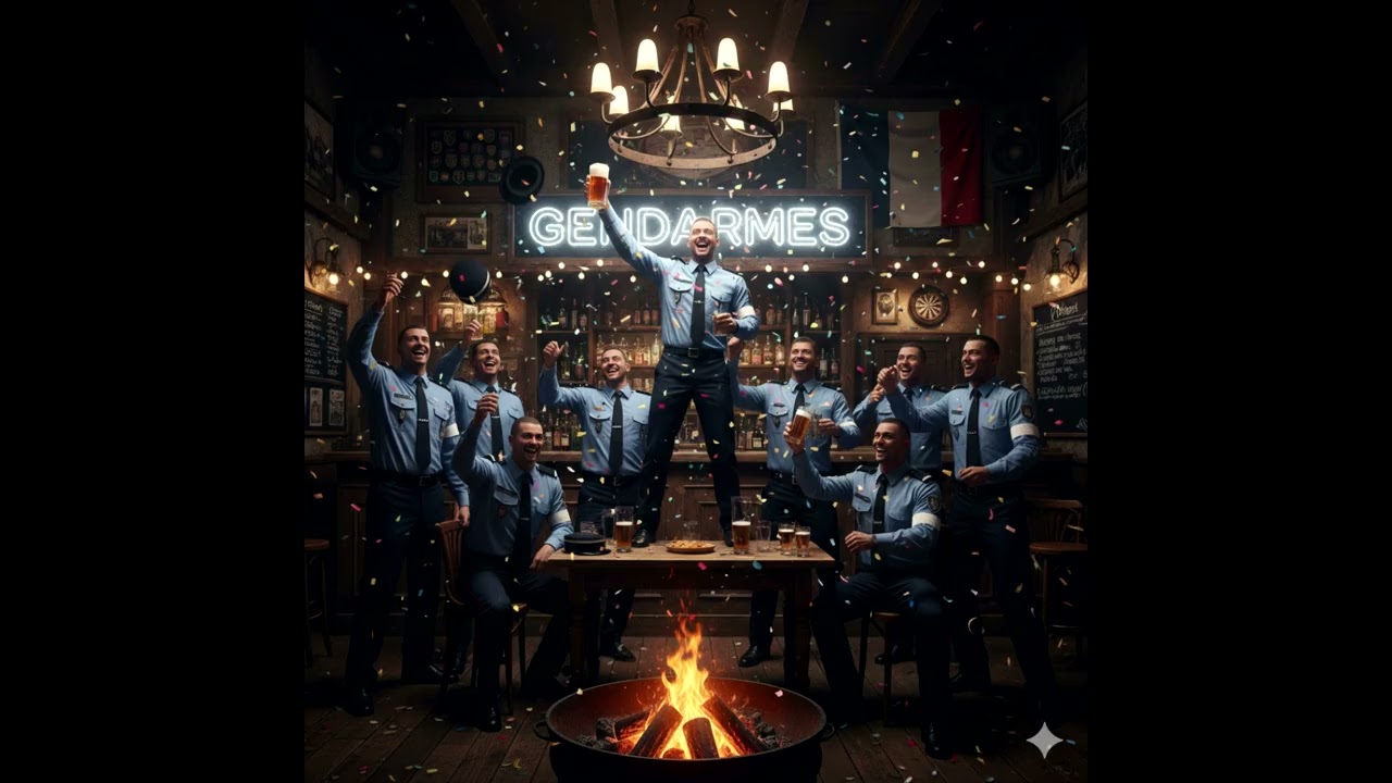 GENDARMES - 2E PELOTON Chant Militaire Français Reprise