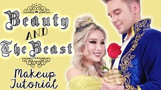 Beauty and The Beast Makeup (Featuring Husband MIke!) screenshot 1