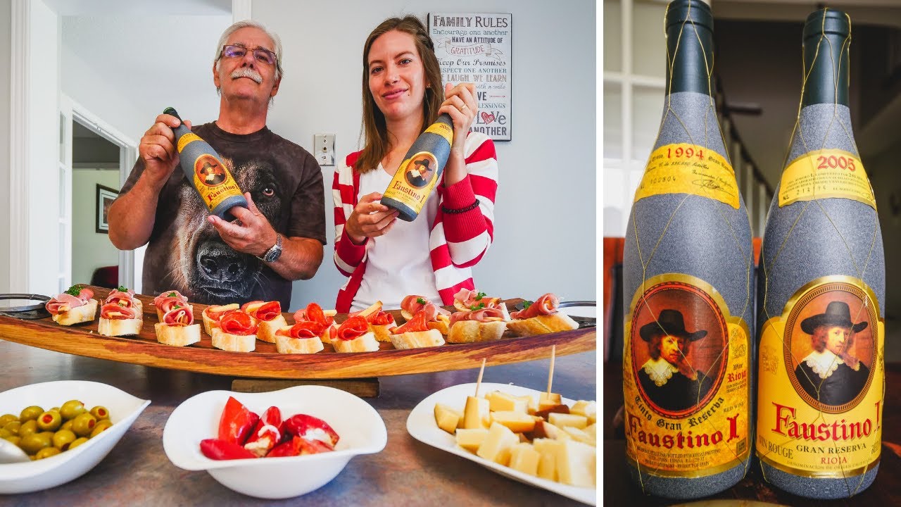 Probando un VINO AÑEJO de 25 AÑOS + Tapas y Tortilla Española: Degustación y Homenaje Familiar 🇪🇸🍷