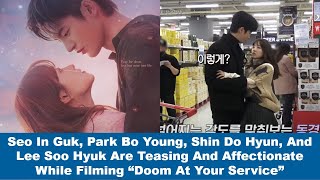 Seo In Guk, Park Bo Young, Shin Do Hyun, And Lee Soo Hyuk Are Teasing And Affectionate While Filming