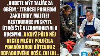 „Budete mýt talíře za obědy,“ ztrácel poslední zákazníky, majitel restaurace poskytl útočiště...