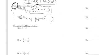 Math 88/89 Module 7 Review pt. 2
