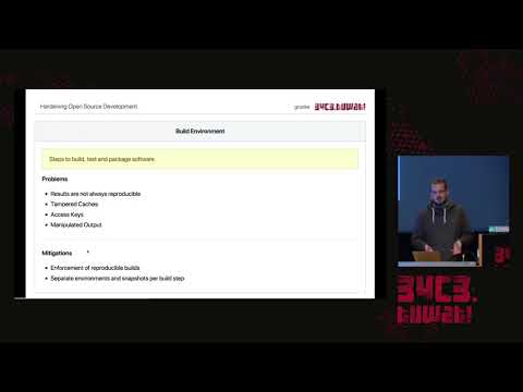 34C3 -  Hardening Open Source Development