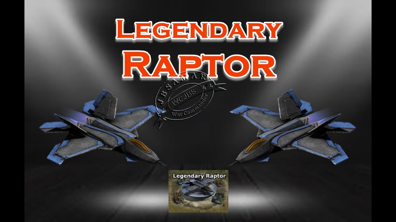 War Commander : Legendary Raptor Base 170