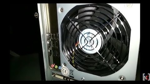 Blowing out dust from computer with air compressor