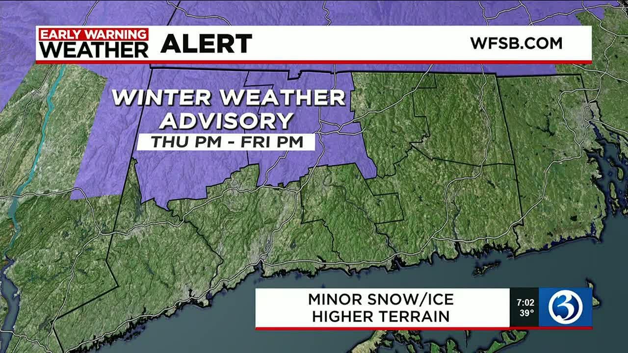 FORECAST: Wintry mix possible in higher terrain, possible slick spots ...