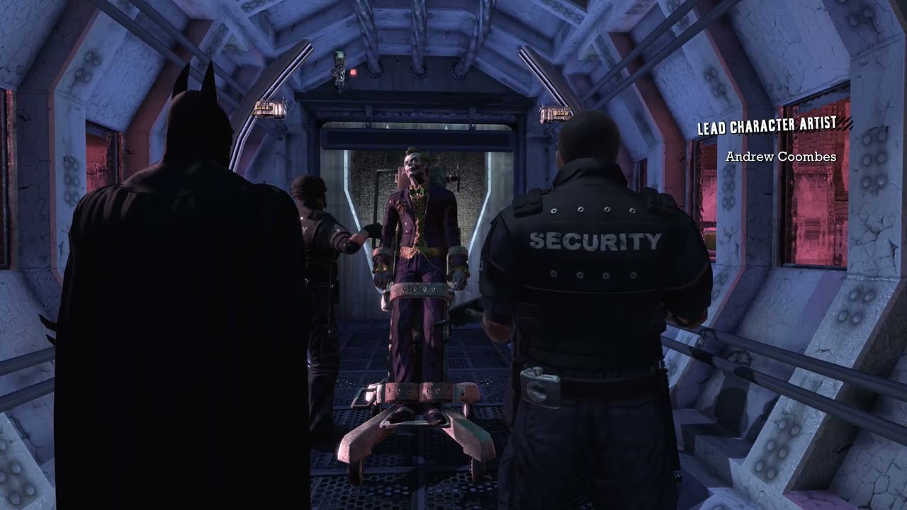 Coringa solto! Batman Arkham Asylum