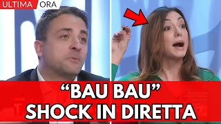 Augusta Montaruli interrompe Marco Furfaro su La7 ripetendo "Bau bau"