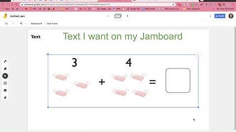 Add Text to Jamboard