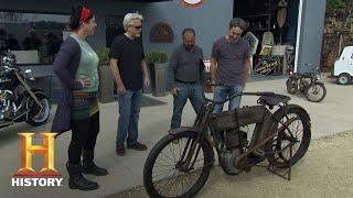 American Pickers: Mike Revives a 1911 Harley Davidson (Season 11) | History