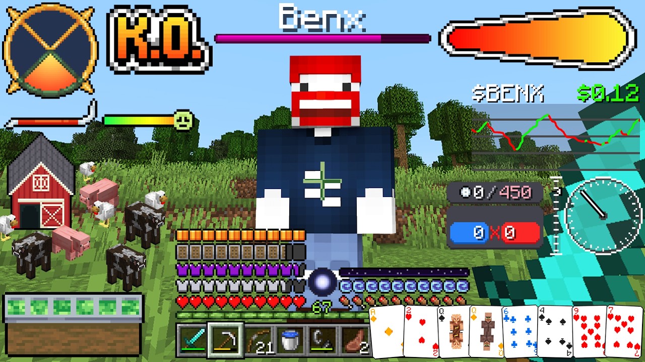 Minecraft, Aber Jede Minute Kommen Mehr Leisten