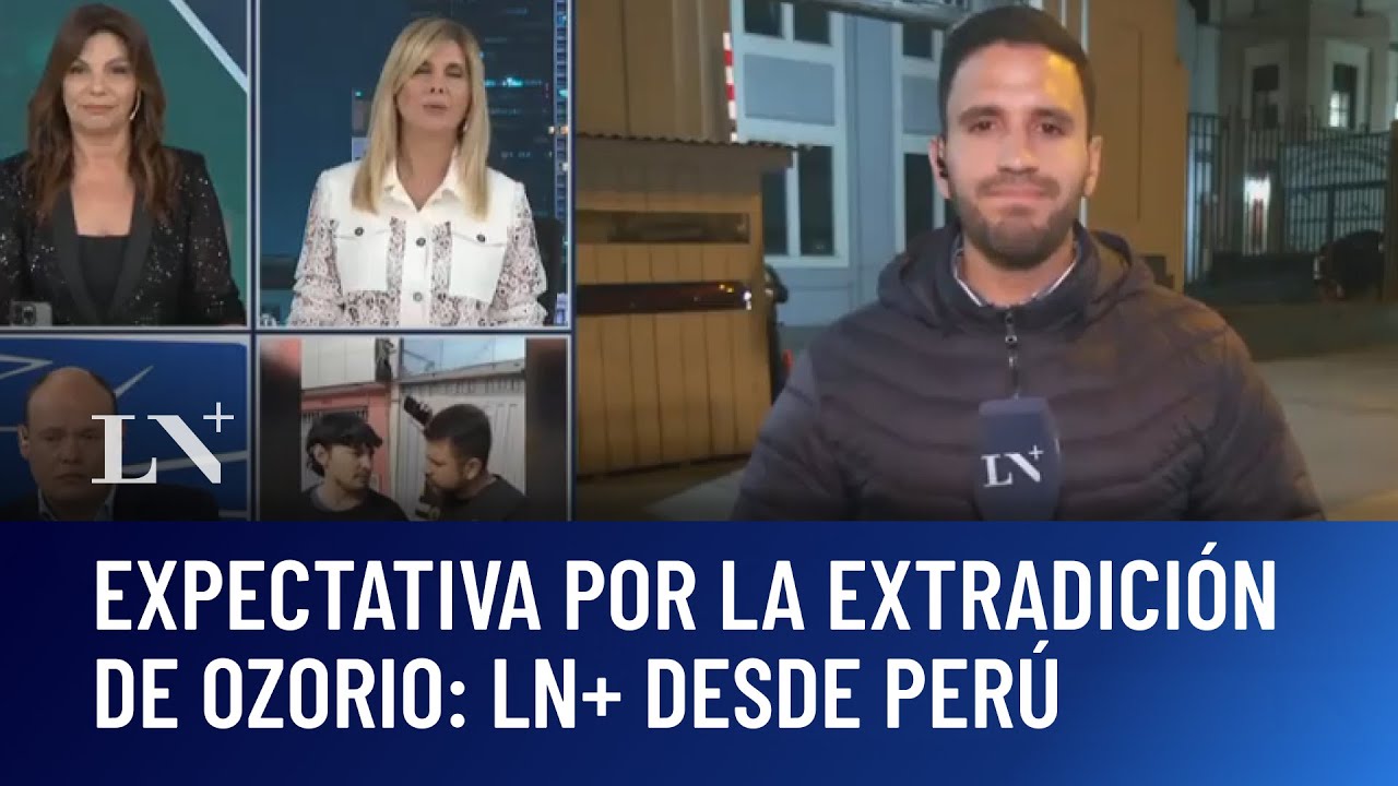 Triple crimen: trasladarán a Matías Ozorio a Argentina. LN+ desde Lima, Perú