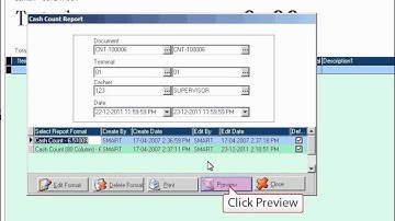 Smart POS Cash Count Report Tutorial