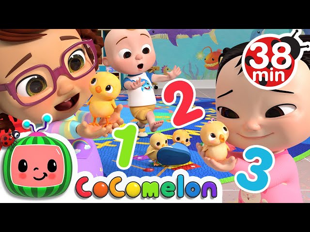 Numbers Song with Little Chicks + More Nursery Rhymes & Kids Songs - CoComelon class=