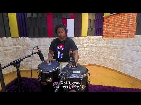 how to play  Seben on Congas . Congolese rhythm