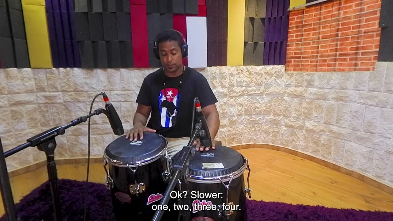 how to play  Seben on Congas . Congolese rhythm