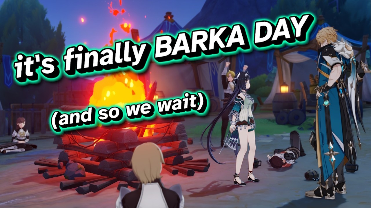 Join me in the BARKA FOR VARKA waiting room! [Genshin Luna V/6.4]