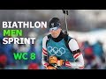 BIATHLON MEN SPRINT 15.03.2018 World Cup 8 Holmenkollen (Norway)