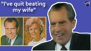LEGEND President Richard Nixon says this cringe joke LIVE on air