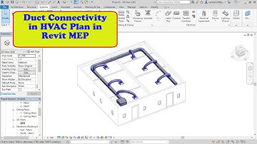 #Revit #Mep #Tutorial - #Basic #steps to #duct #connectivity in #hvac #plan