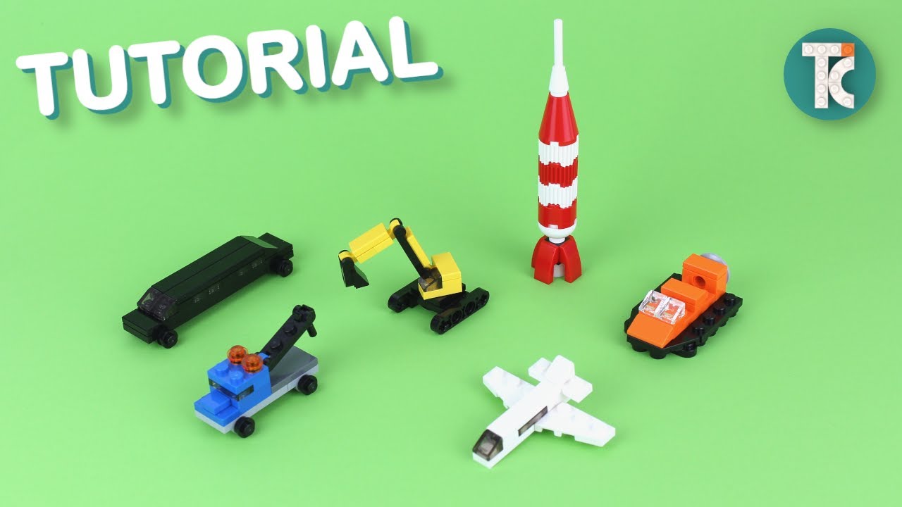 LEGO MINI VEHICLES Part 6 (Tutorial) YouTube