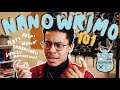 🖊 NaNoWriMo 101 | a guide to preparation