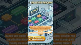 Milestone Roadmap Planner: Ultimate Project Timeline & Strategy Map