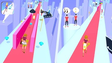 Makeover run All Levels Mobile Walkthrough iOS,Android Gameplay Relax Game Update New Level