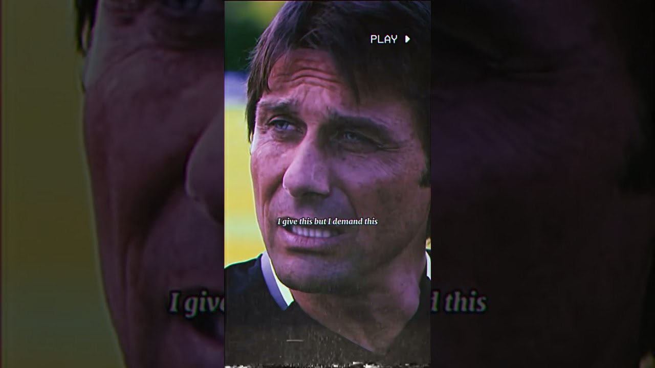 I Prefer to Kill him Antonio Conte 