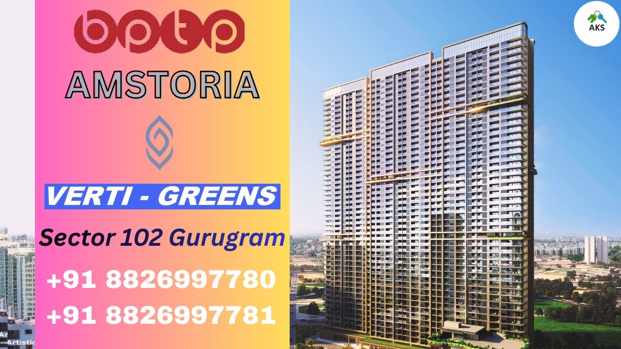 BPTP Verti Greens For Sale Sky Tower Premium Homes Dwarka Expressway +91 8826997780
