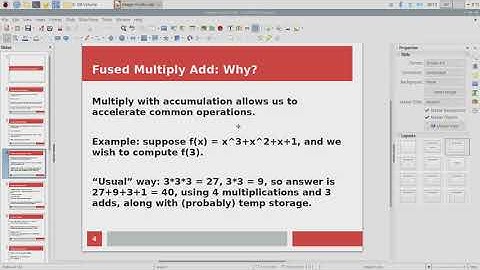 CSC241: 6 October, Fused Multiply-Add and Integer Multiplication/Division
