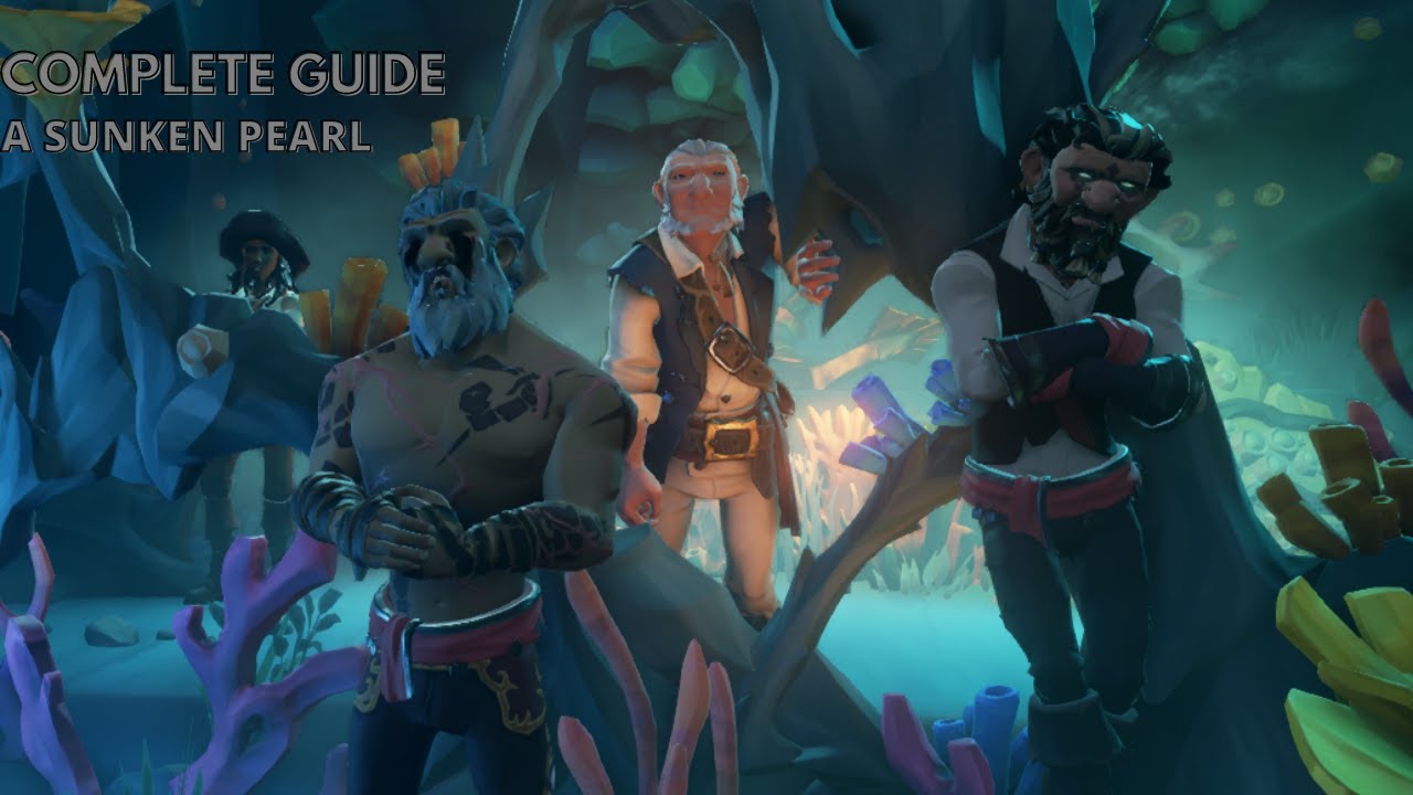 Sea Of Thieves A Sunken Pearl Guide Secrets & Journals YouTube