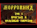 Morrowind 121 Топ 5 Простых и полезных секретов Халява Деньги Трофеи Души Оружие