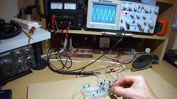 Homebrew 80m/20m SSB Rig Part 3 - Audio Amplifier