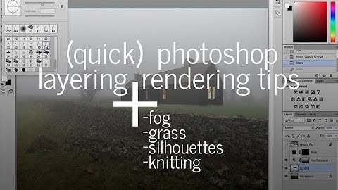Photoshop rendering and layering tips for Night, Dusk, and Evening Renderings