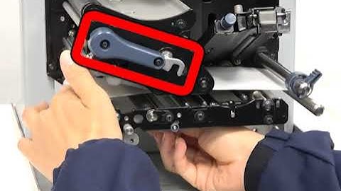 SATO S84NX & S86NX Print Engine (Right Hand) - How to replace label